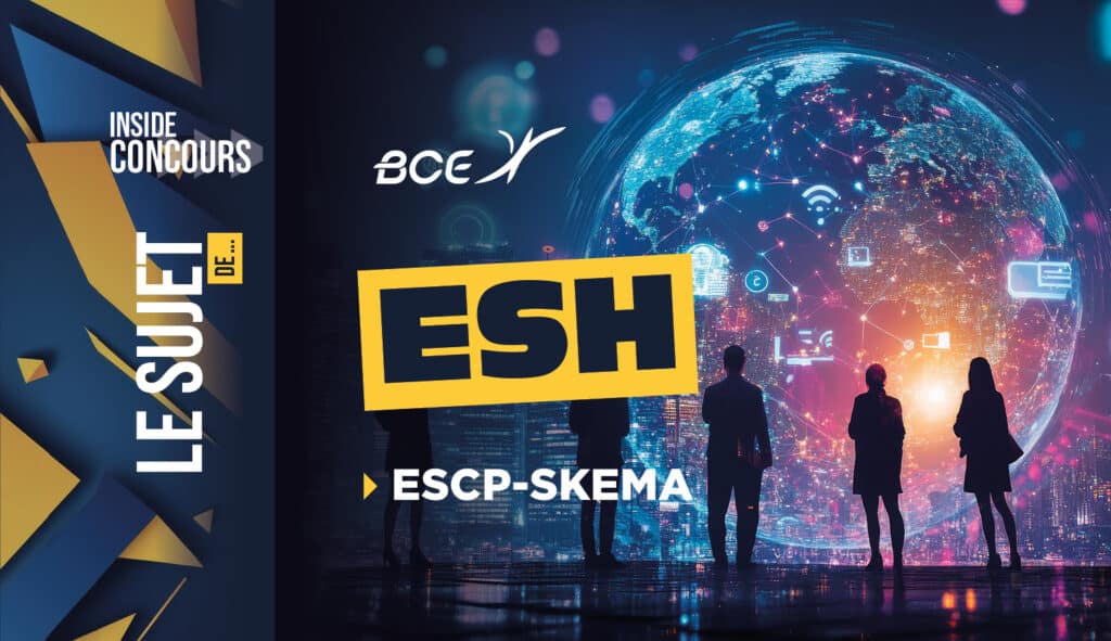 Sujet ESH ESCP SKEMA 2026