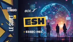 sujet ESH HEC ESSEC 2026
