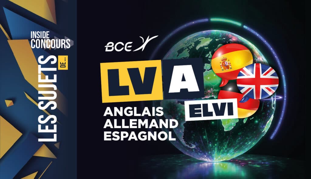 sujet lv1 espagnol elvi 2026