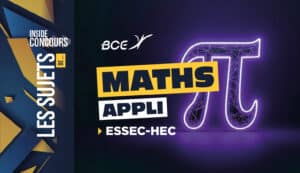 maths appliquées HEC ESSEC 2026