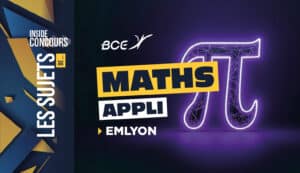 sujet maths appliquées emlyon 2025