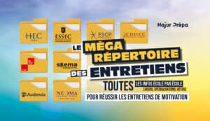 mega répertoire entretiens major prépa