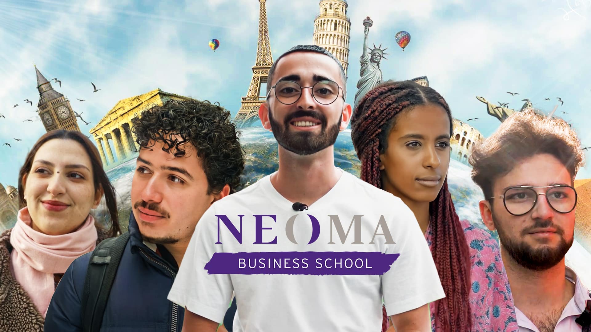 Faire le tour du monde avec NEOMA Business School