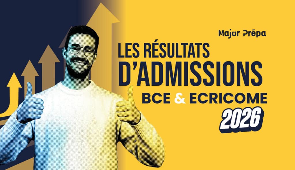 Résultats admission 2026