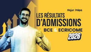 Résultats admission 2026