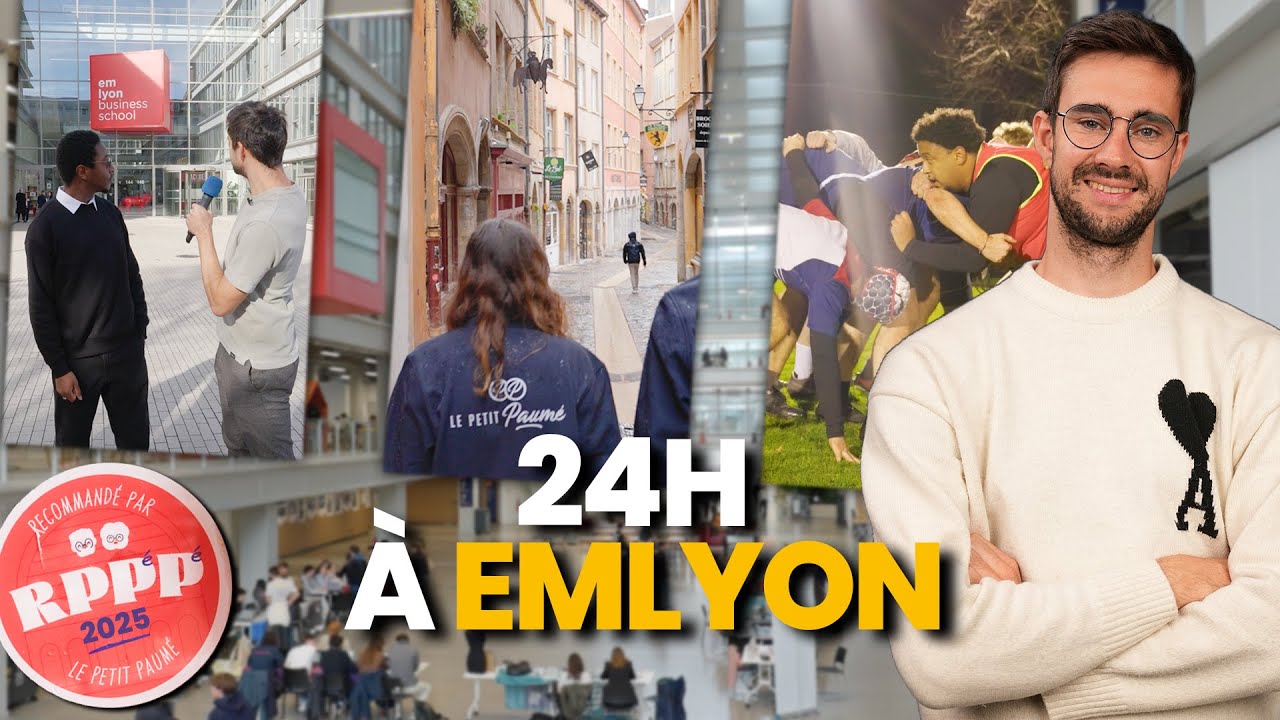 VLOG : 24H sur le NOUVEAU campus d'emlyon