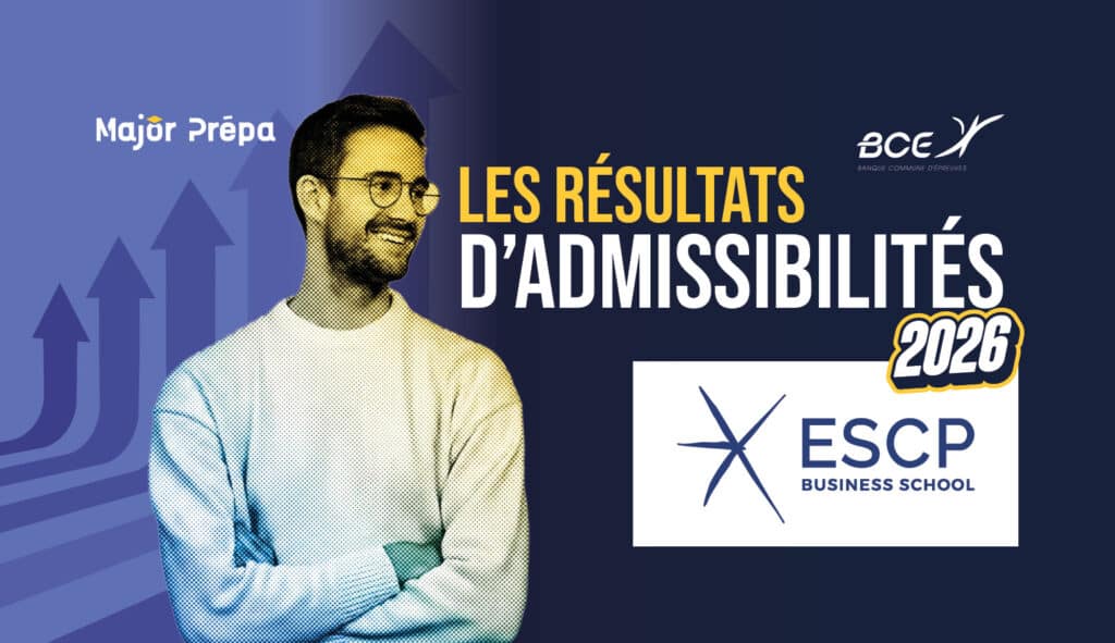Résultats admissibilités ESCP BS 2026