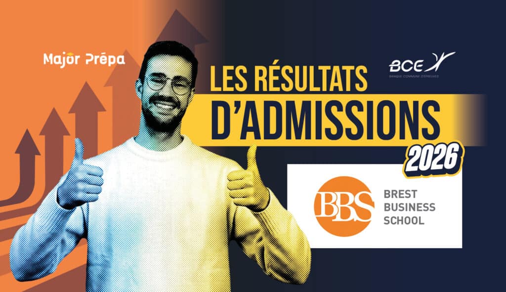 Informations sur les admissions post-prépa à Brest Business School.