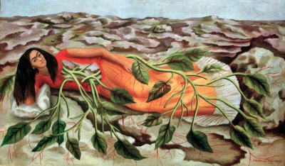 « Raíces » de Frida Kahlo (1943) : autoportrait symbolique montrant la connexion entre femme, terre et culture mexicaine