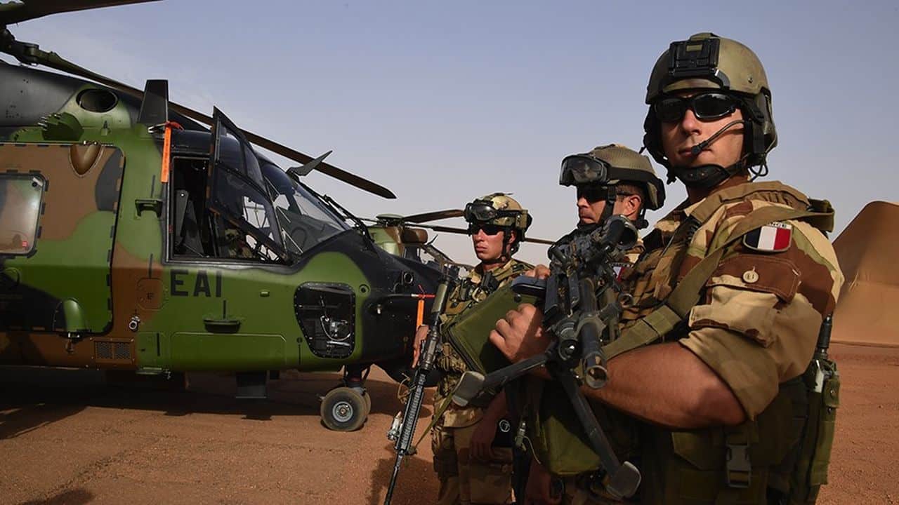 Soldats français déployés dans le cadre de l’opération Barkhane au Sahel