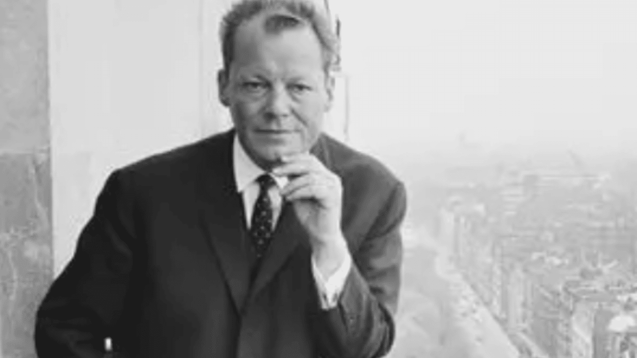 Willy Brandt, chancelier allemand Willy Brandt, l'un des chanceliers allemands