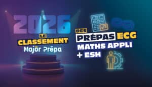 classement prépas ECG 2026 - maths appli + ESH