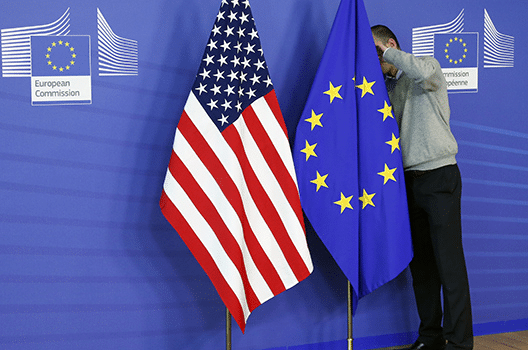 Relations économiques UE-USA sous le signe du protectionnisme européen