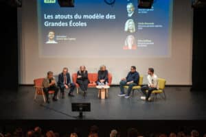 conférence avec les directeurs généraux des Grandes Écoles de commerce, au Grand Salon des Grandes Écoles 2025