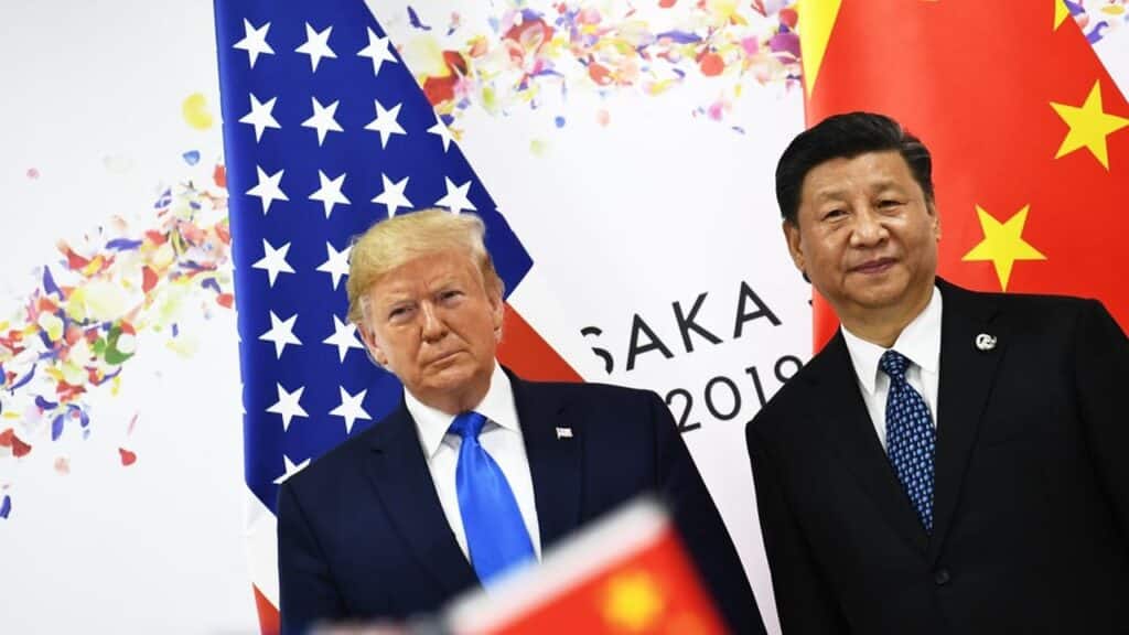 Trump et Jinping