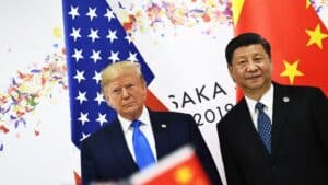 Trump et Jinping