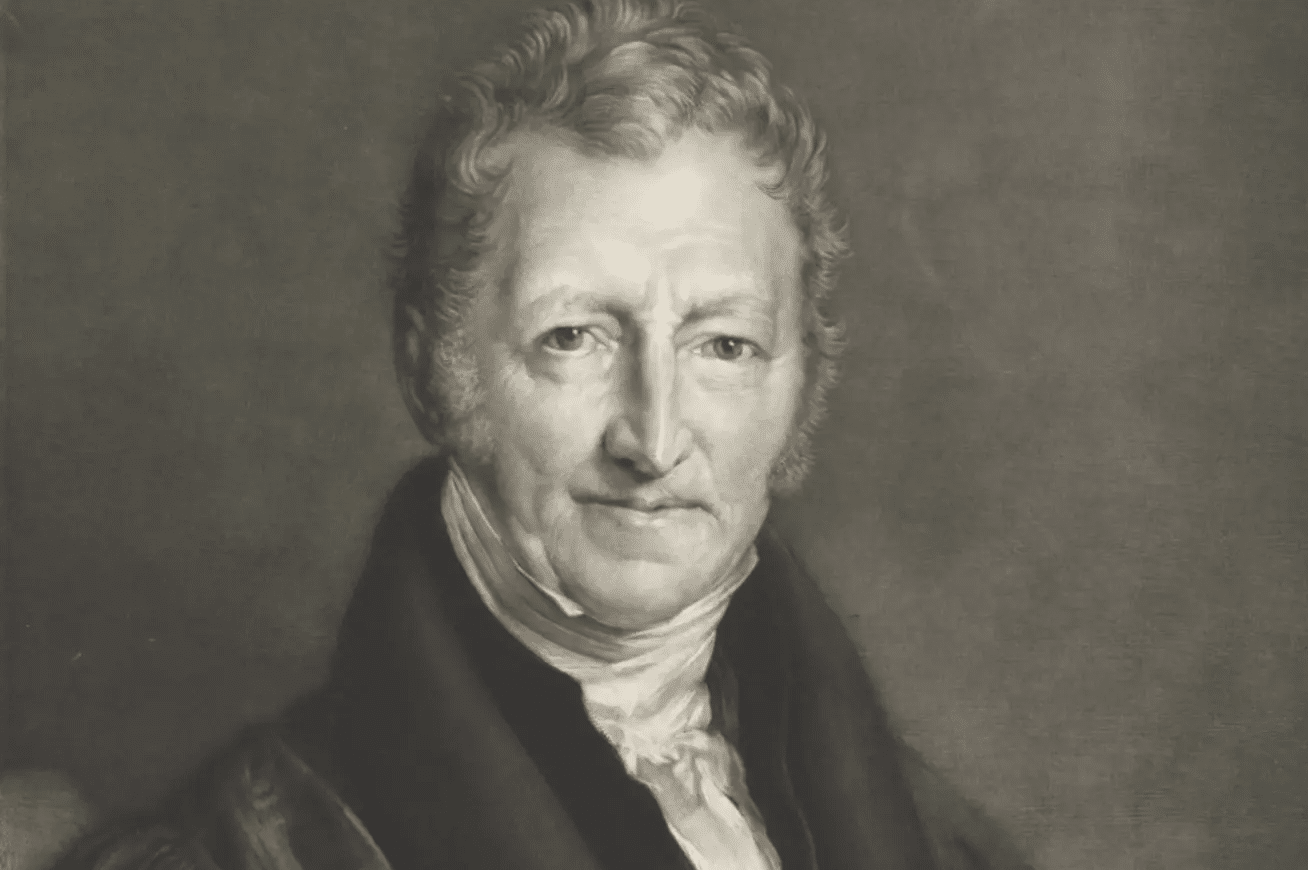 Parmi les auteurs incontournables en économie : Malthus