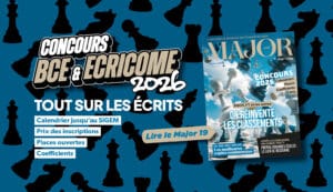 major 19 magazine concours prépa 2026