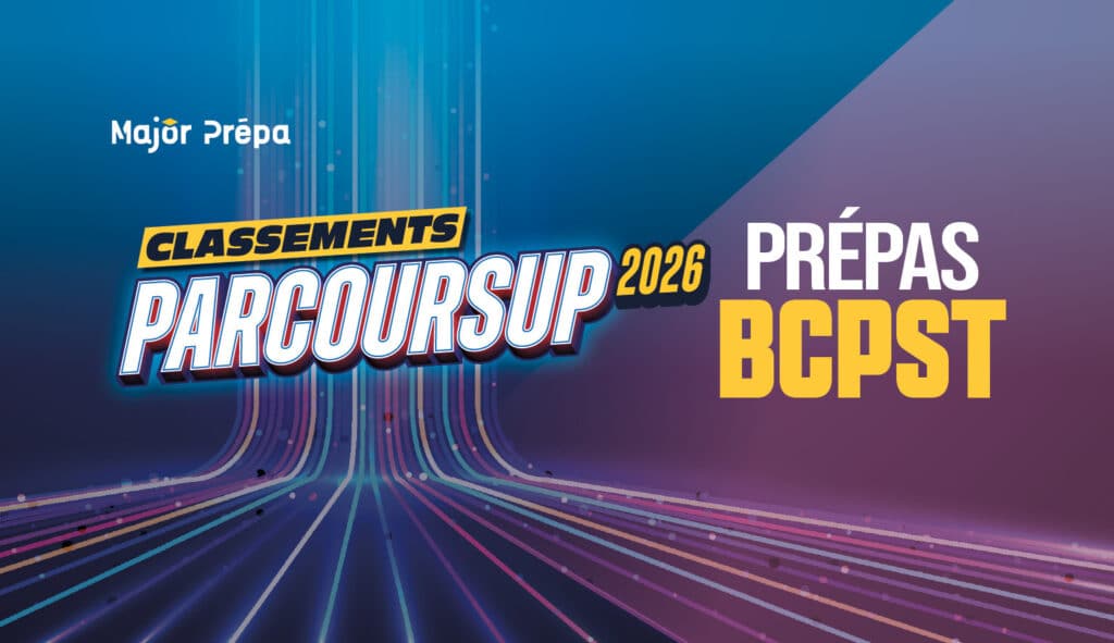 Visuel graphique du classement Parcoursup prépas BCPST 2026