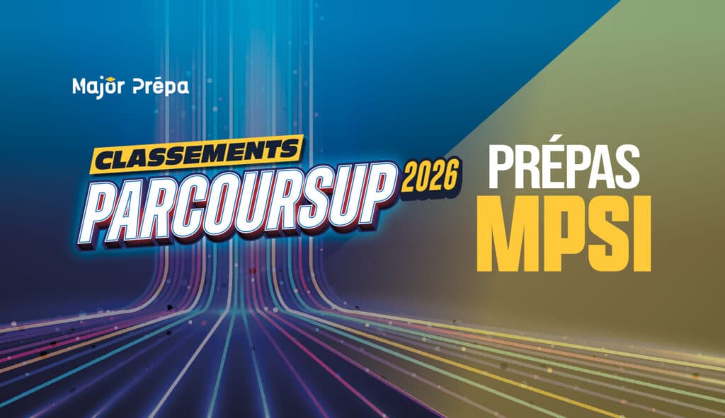 Visuel graphique du classement Parcoursup prépas MPSI 2026