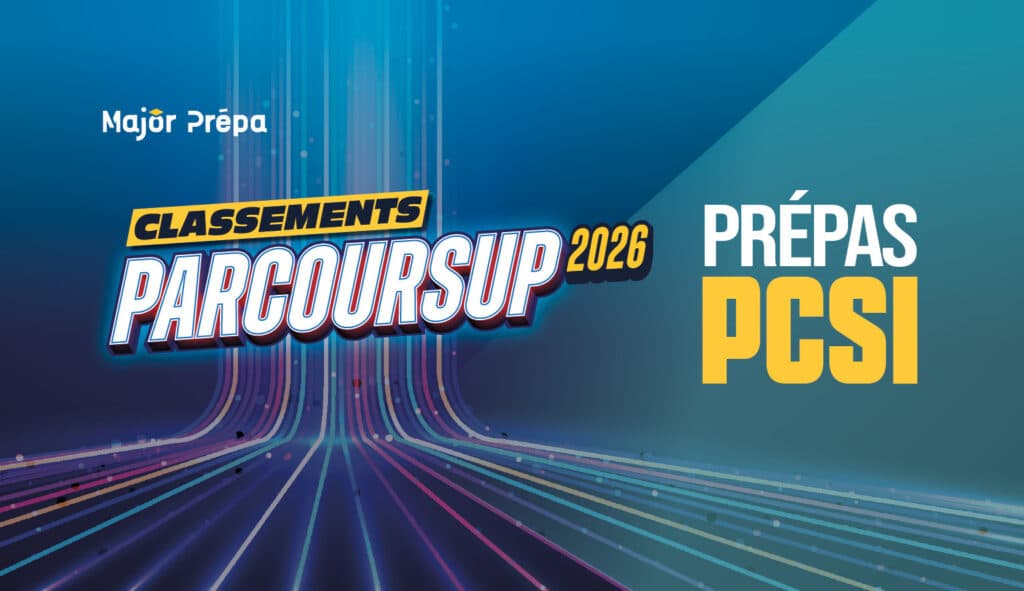 Illustration du classement Parcoursup prépas PCSI 2026