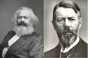 Marx et Weber