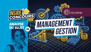 analyse Ecricome 2026 management gestion