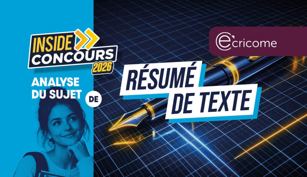 analyse résumé Ecricome 2026