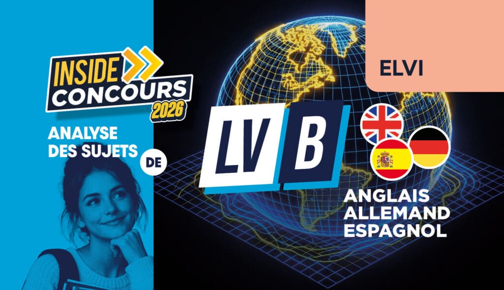 analyse sujet lv2 anglais elvi 2026 allemand espagnol