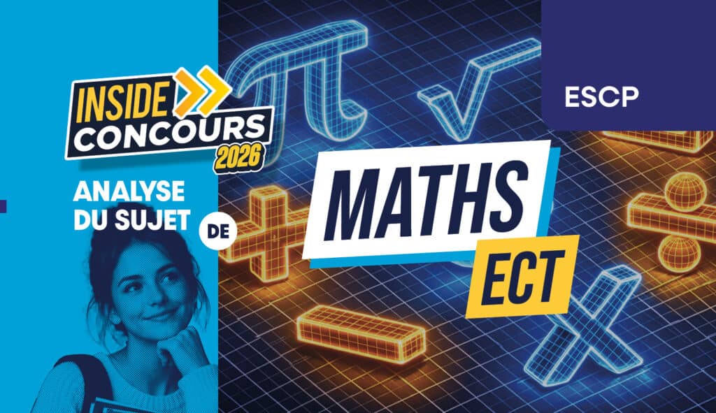 Maths ESCP ECT 2026