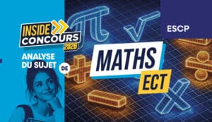 Maths ESCP ECT 2026