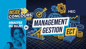 analyse sujet management-gestion HEC 2026