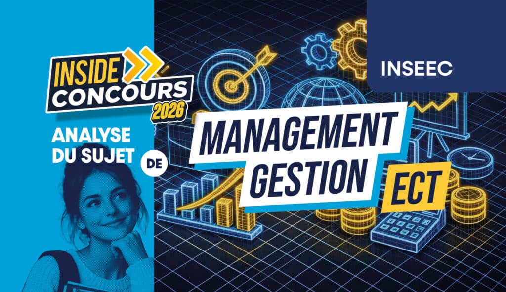 analyse sujet Management-gestion INSEEC 2026