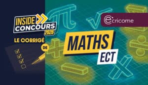 corrigé maths ect ECRICOME 2026