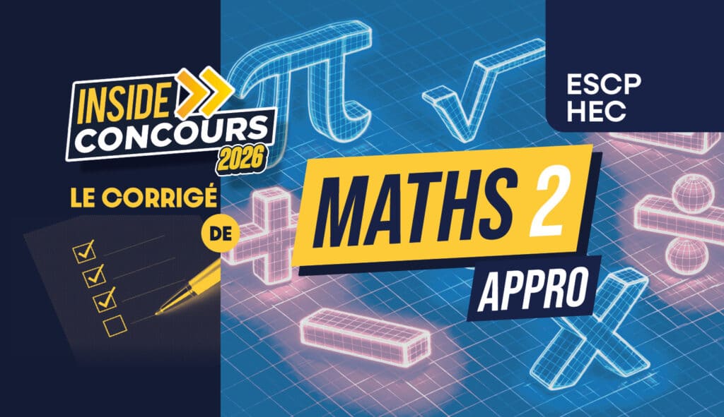 Corrigé maths approfondies HEC 2026
