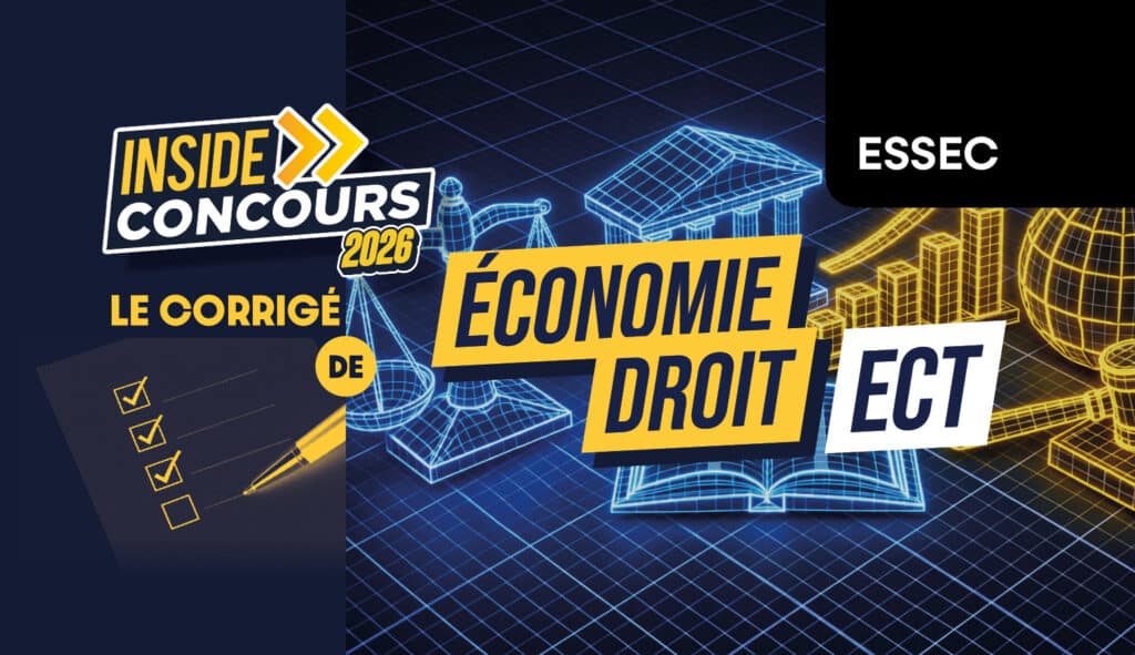 Corrigé éco-droit ESSEC 2026