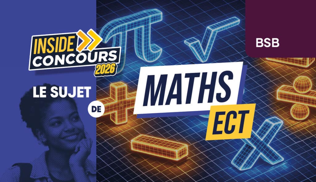 Sujet maths BSB 2026