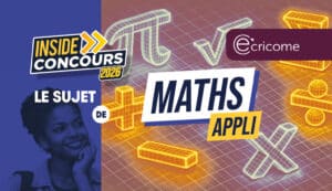 maths ecricome appliquées sujet 2026