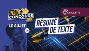 Résumé Ecricome 2026 sujet