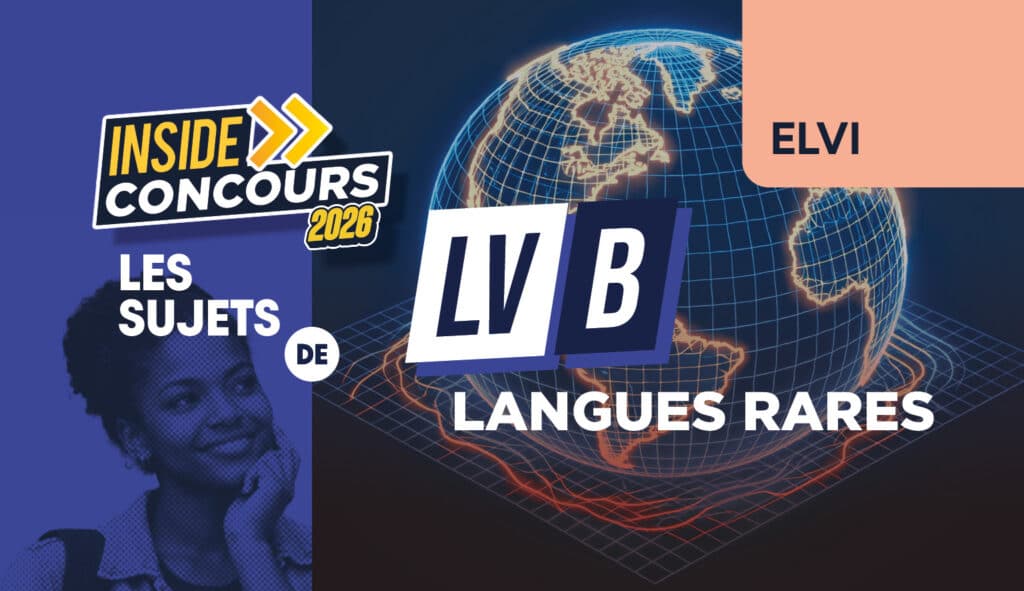 sujets lv2 langues rares elvi 2026