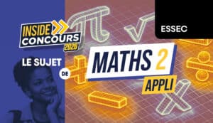 sujet maths appliquées ESSEC 2026