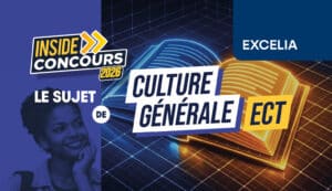 sujet culture générale Excelia 2026