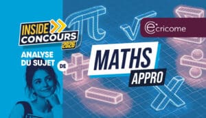 Maths approfondies ecricome 2026