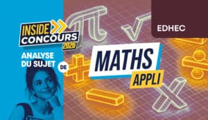 analyse sujet Maths appliquées EDHEC 2026
