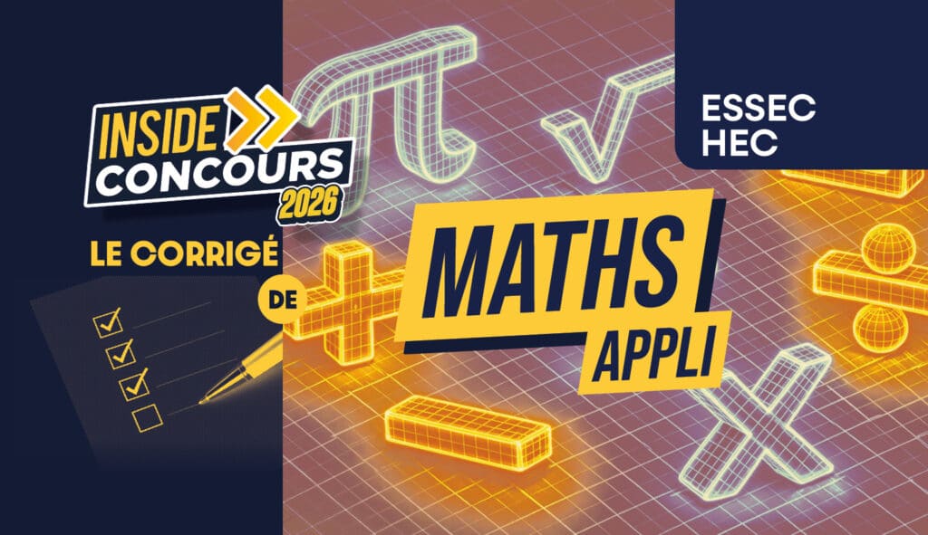 Corrigé maths HEC ESSEC 2026