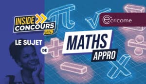sujet maths 2026 ecricome