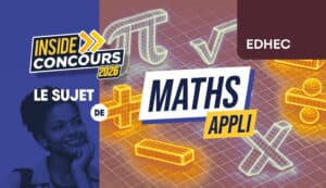 Sujet maths appliquées EDHEC 2026