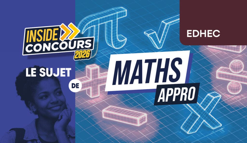 sujet maths approfondies edhec 2026