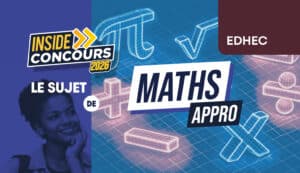 sujet maths approfondies edhec 2026