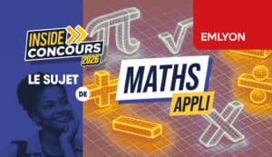 sujet maths appliquées emlyon 2026
